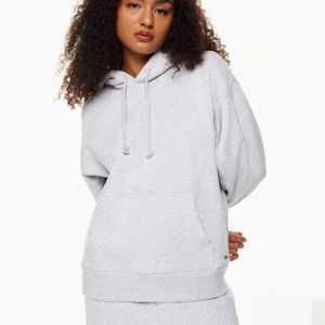 aritzia tna cozy af boyfriend hoodie